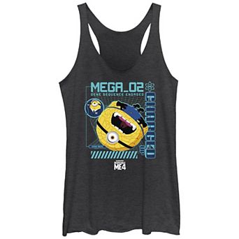 Juniors' Despicable Me 4 Minions Charged Up Racerback Tank Top