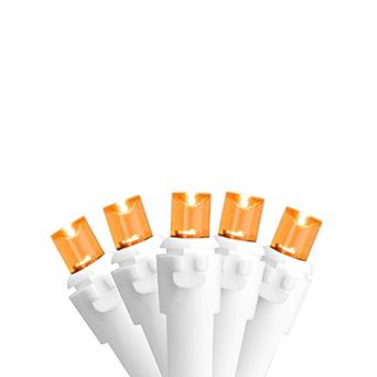 Northlight 16.25-ft. 50-Orange LED Wide Angle Christmas Light Set