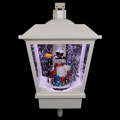 Northlight LED Lighted Musical Snowman Christmas Street Lamp Decoration