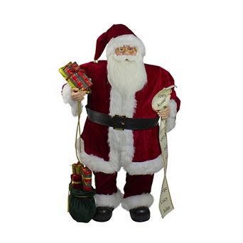 Northlight 32" Traditional Santa Claus Christmas Figure Floor Décor