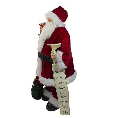 Northlight 32" Traditional Santa Claus Christmas Figure Floor Décor