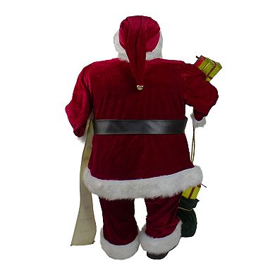 Northlight 32" Traditional Santa Claus Christmas Figure Floor Décor