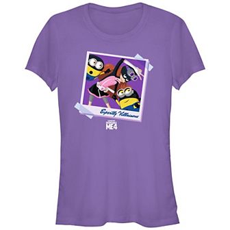 Juniors' Despicable Me 4 Minions Expertly Villainous Graphic Tee
