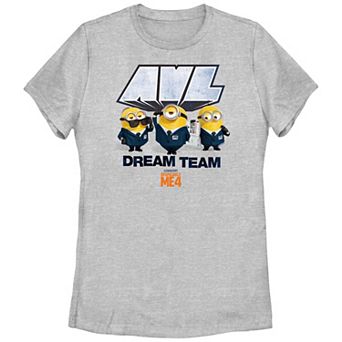 Juniors' Despicable Me 4 Minions AVL Dream Team Graphic Tee