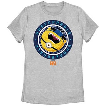 Juniors' Despicable Me 4 Minions Jerry Unstoppable, Unbreakable Graphic Tee