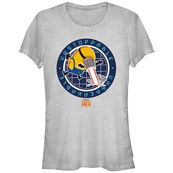 Juniors' Despicable Me 4 Minions Mel Unstoppable, Unbreakable Graphic Tee