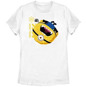 Juniors' Despicable Me 4 Minoins Jerry Going Mega Graphic Tee
