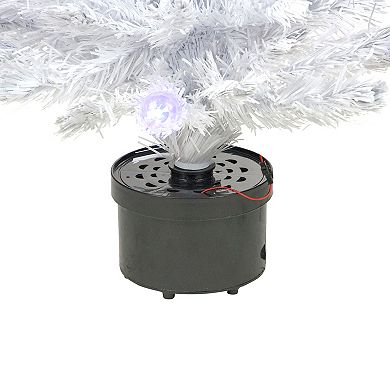 Northlight 3 ft. Pre-Lit White Fiber Optic Artificial Christmas Tree