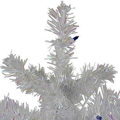 Northlight 3 ft. Pre-Lit White Medium Pine Artificial Christmas Tree