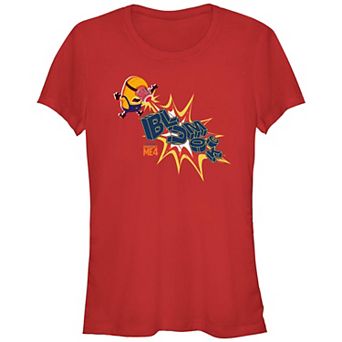Juniors' Despicable Me 4 Minions Blumock Graphic Tee