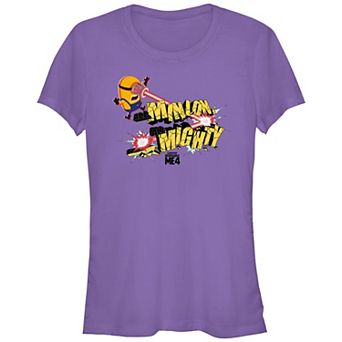 Juniors' Despicable Me 4 All Minion All Mighty Graphic Tee