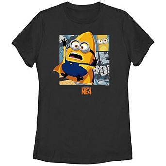 Juniors' Despicable Me 4 Masked Minion Graphic Tee
