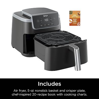 Ninja Air Fryer Pro 4-in-1, 5 QT Capacity, Nonstick Basket & Crisper Plate
