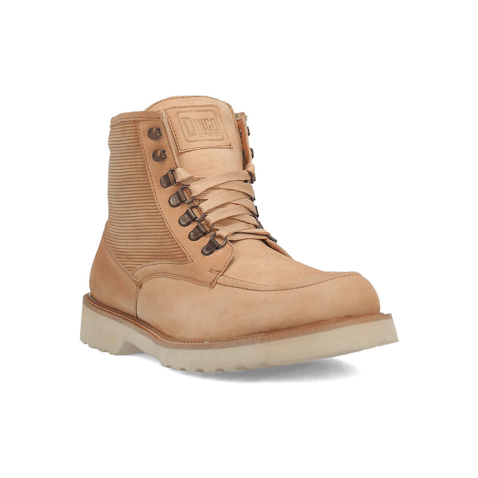 Dingo Carlsbad Mens Leather Boots, Size: 8, Natural