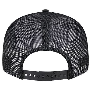 Men's New Era Black Pittsburgh Pirates Bikini Bottom Trucker 9FIFTY Snapback Hat