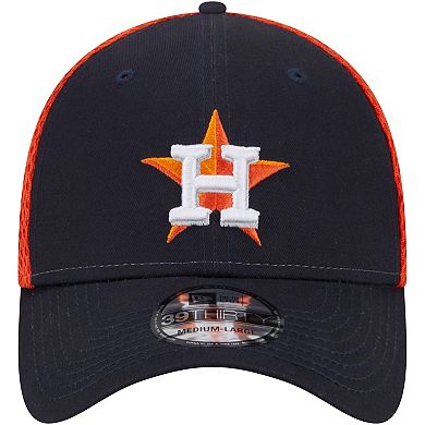 Men's New Era Navy Houston Astros Team Neo 39THIRTY Flex Hat