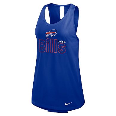 Women's Nike Royal Buffalo Bills Plus Size Performance Tank Top