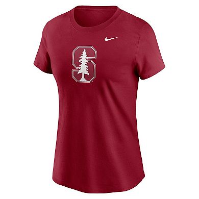 Women's Nike Cardinal Stanford Cardinal Primetime Evergreen Logo T-Shirt