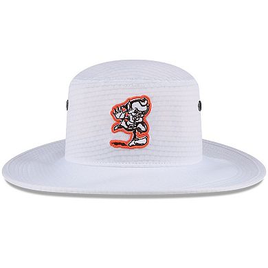 Men's New Era White Cleveland Browns 2024 NFL Training Camp Panama Bucket Hat