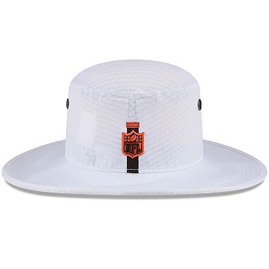 Men's New Era White Cleveland Browns 2024 NFL Training Camp Panama Bucket Hat