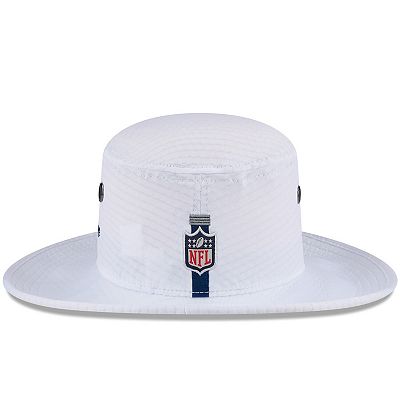 Men s New Era White Dallas Cowboys 2024 NFL Training Camp Panama Bucket Hat