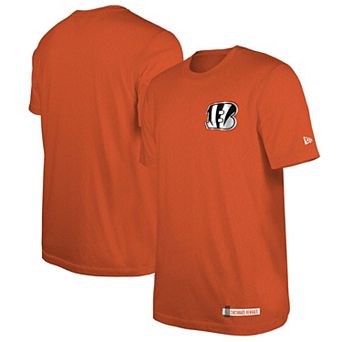 Men's New Era Heather Orange Cincinnati Bengals 2024 NFL Training Camp T-Shirt