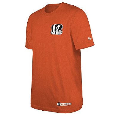 Men's New Era Heather Orange Cincinnati Bengals 2024 NFL Training Camp T-Shirt