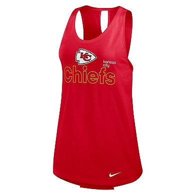 Women's Nike Red Kansas City Chiefs Plus Size Performance Tank Top