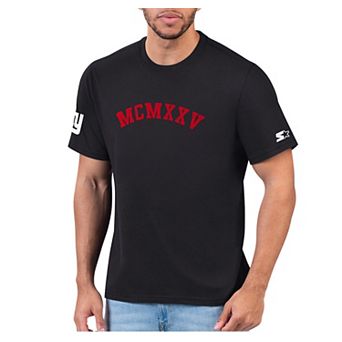 Men's Starter Black New York Giants 1925 Collection T-Shirt