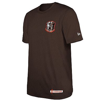 Men's New Era Brown Cleveland Browns 2024 NFL Training Camp T-Shirt