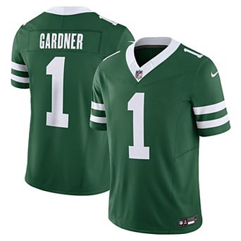Men's Nike Ahmad Sauce Gardner Legacy Green New York Jets Vapor F.U.S.E. Limited Jersey