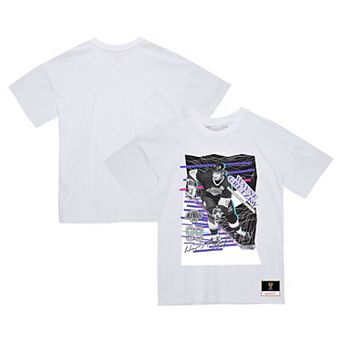 Men's Mitchell & Ness Wayne Gretzky White Los Angeles KingsÂ Streak T-Shirt