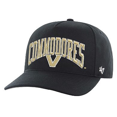 Men's '47 Black Vanderbilt Commodores Walk Tall Hitch Adjustable Hat