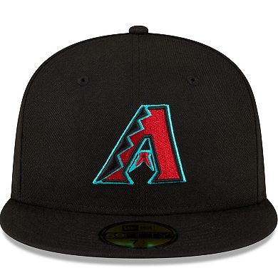 Men's New Era Black Arizona Diamondbacks Alternate Authentic Collection On-Field 59FIFTY Fitted Hat