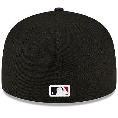 Men's New Era Black Arizona Diamondbacks Alternate Authentic Collection On-Field 59FIFTY Fitted Hat