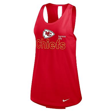 Women's Nike Red Kansas City Chiefs Performance Tank Top