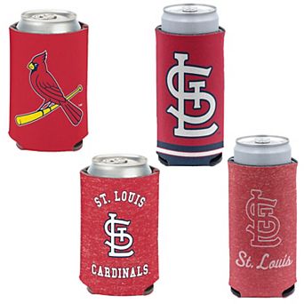 WinCraft St. Louis Cardinals Slim & 12oz. Can Cooler 4-Pack Set