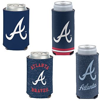 WinCraft Atlanta Braves 12oz. Can Cooler 4-Pack Set