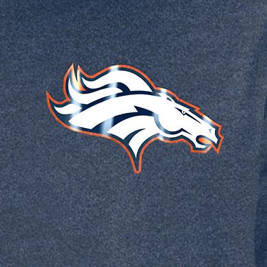 Men's New Era Heather Navy Denver Broncos 2024 NFL Training Camp T-Shirt