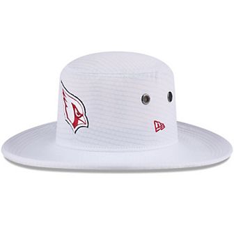 Men's New Era White Arizona Cardinals 2024 NFL Training Camp Panama Bucket Hat