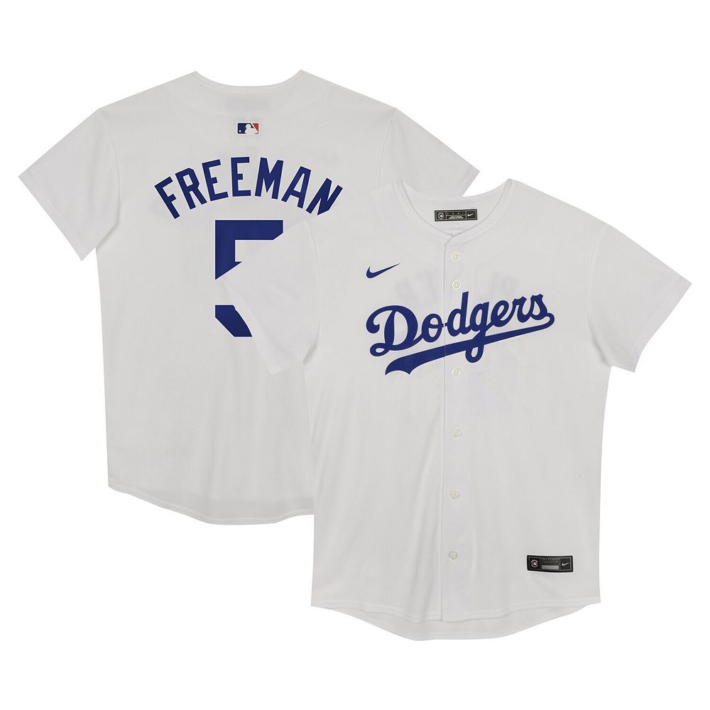 Preschool Nike Freddie Freeman White Los Angeles Dodgers Home Game