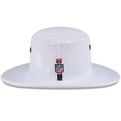 Men's New Era White Cleveland Browns 2024 NFL Training Camp Panama Bucket Hat