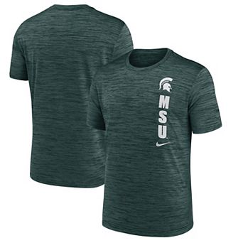 Men's Nike Green Michigan State Spartans 2024 Sideline Velocity Performance T-Shirt