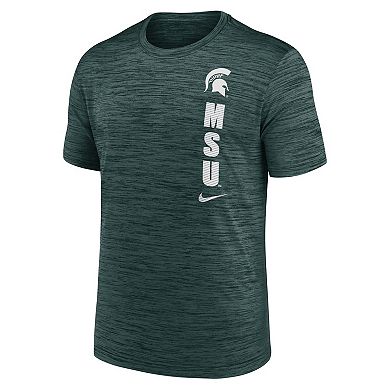 Men's Nike Green Michigan State Spartans 2024 Sideline Velocity Performance T-Shirt