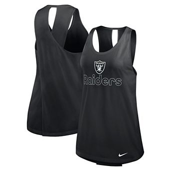 Women's Nike Black Las Vegas Raiders Performance Tank Top