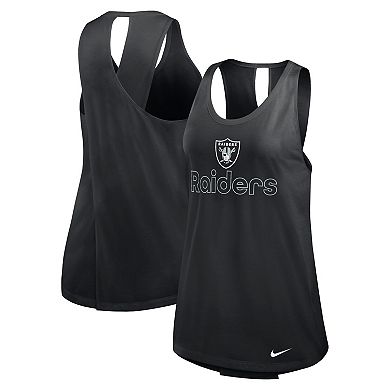 Women's Nike Black Las Vegas Raiders Performance Tank Top