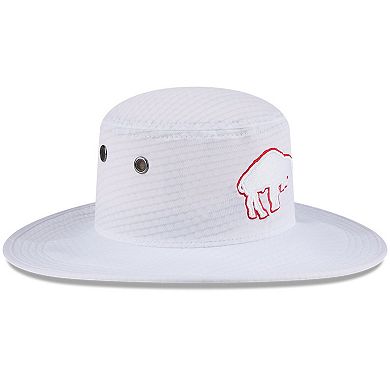 Men's New Era White Buffalo Bills 2024 NFL Training Camp Panama Bucket Hat