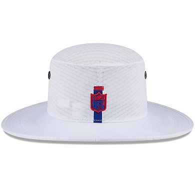 Men's New Era White Buffalo Bills 2024 NFL Training Camp Panama Bucket Hat