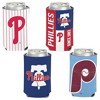WinCraft Philadelphia Phillies 4-Pack 12oz. Can Cooler Set
