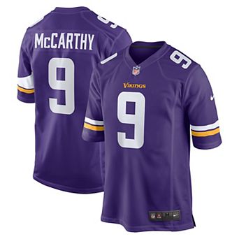 Men's Nike J.J. McCarthy Purple Minnesota Vikings Player Game Jersey